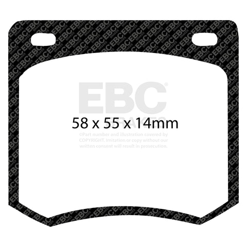 EBC Brakes Pad and Disc Kit (PDKR680)