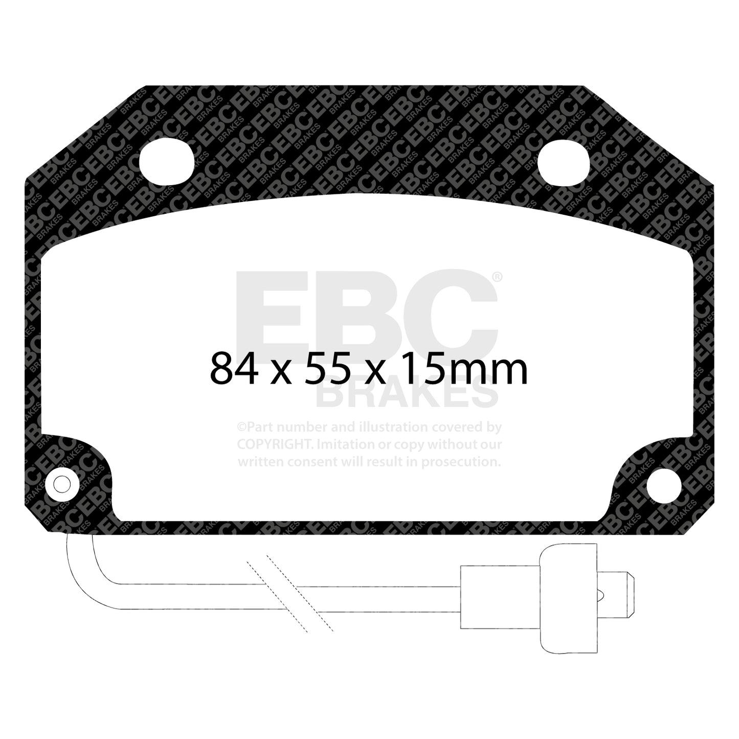 EBC Brakes Pad and Disc Kit (PDKF385)