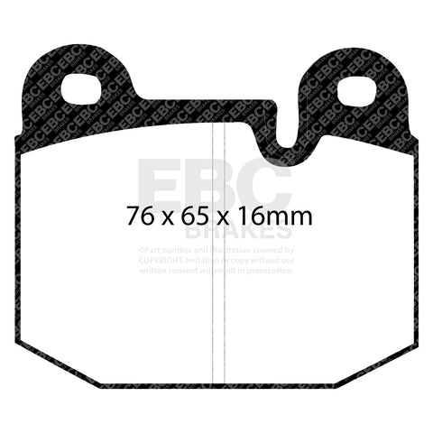 EBC Brakes Pad and Disc Kit (PDKF243)