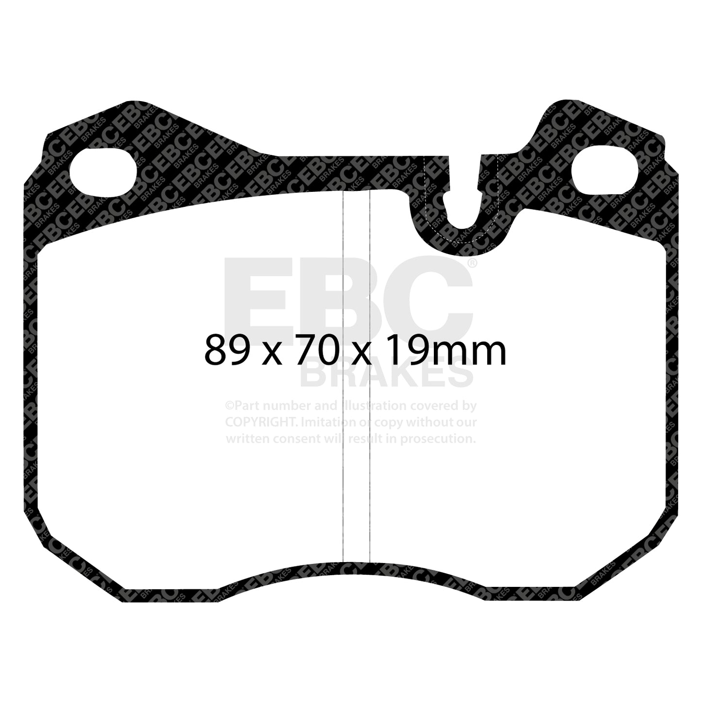 EBC Brakes Pad  and  Disc Kit (PD01KF1217)