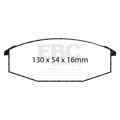 EBC Brakes Pad and Disc Kit (PDKF1965)