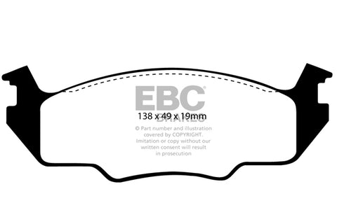 EBC Brakes Pad and Disc Kit (PDKF2090)