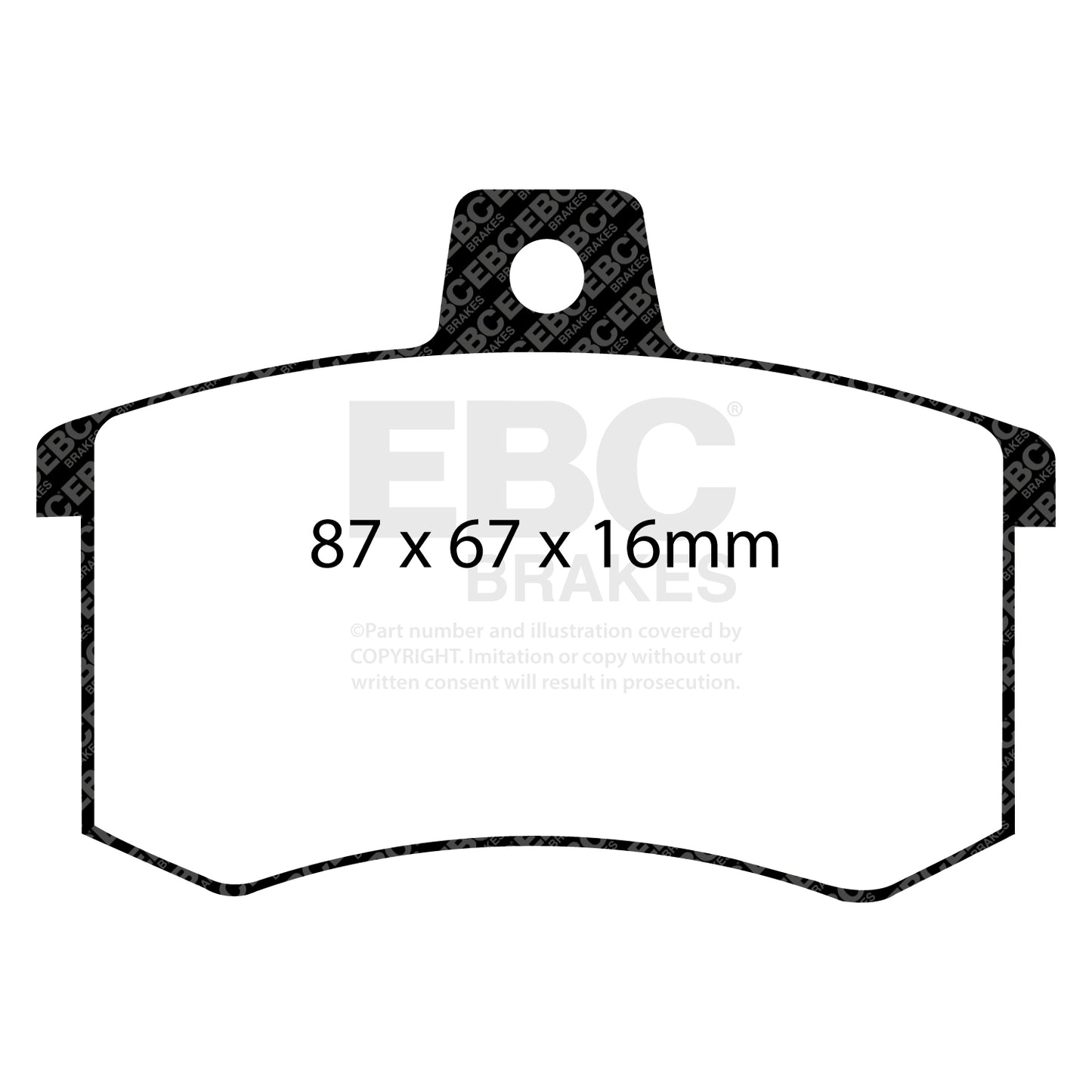 EBC Brakes Pad and Disc Kit (PDKR485)