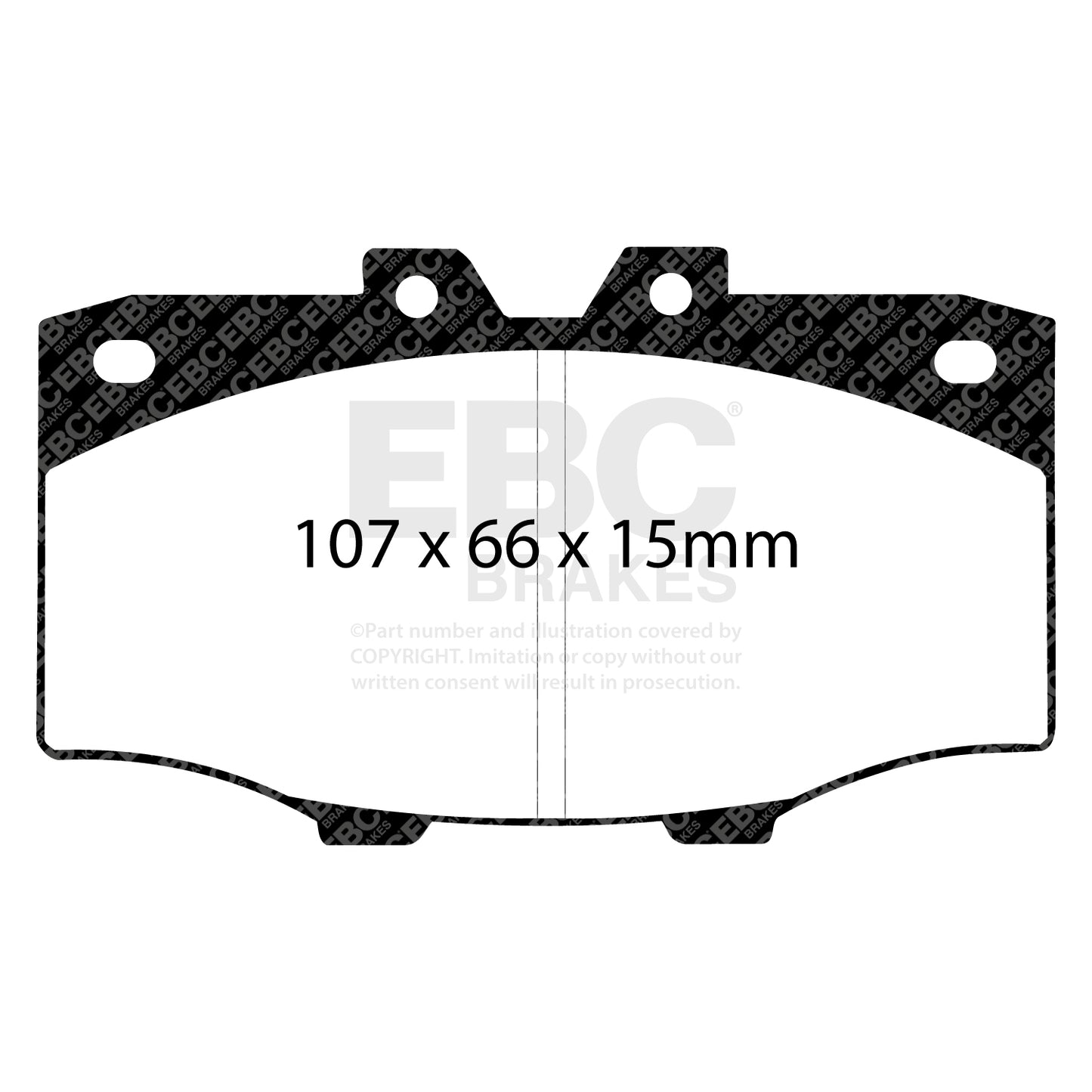 EBC Brakes Pad and Disc Kit (PD03KF1575)