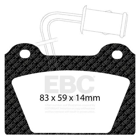 EBC Brakes Pad and Disc Kit (PDKF194)