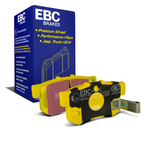 EBC Yellowstuff 4000 Series Street and Track Brake Pad Set (DP41193R)
