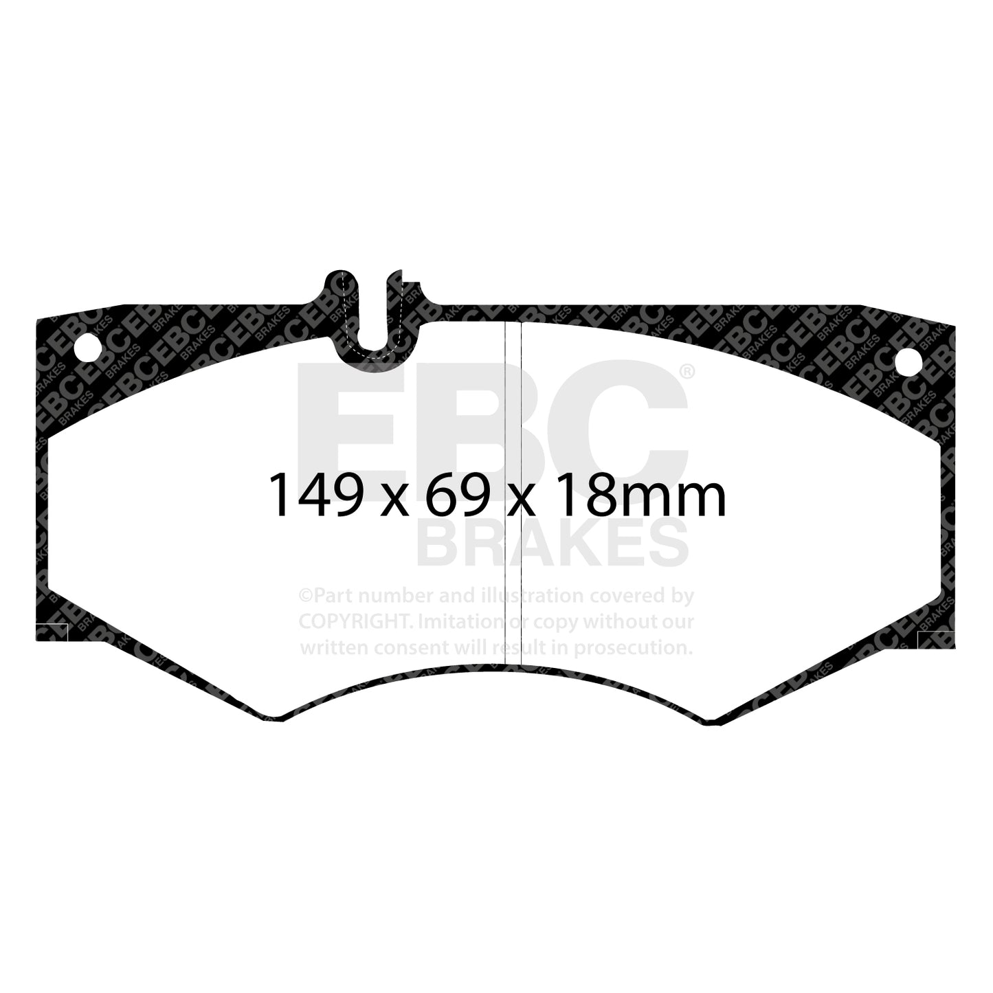 EBC Brakes Pad and Disc Kit (PD04KF876)