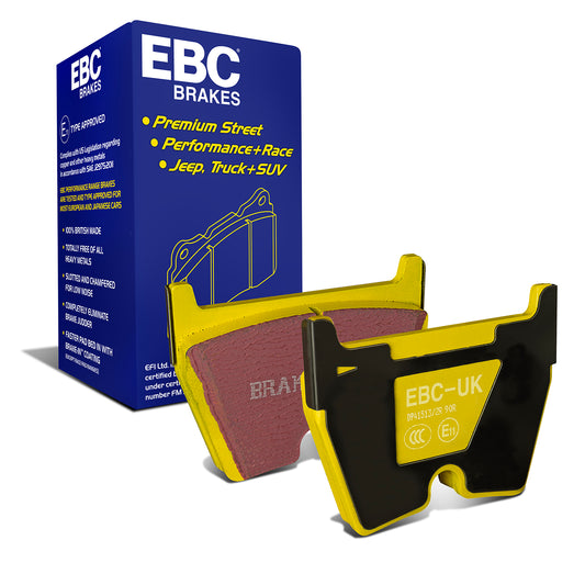 EBC Yellowstuff 4000 Series Street and Track Brake Pad Set (DP41513R)