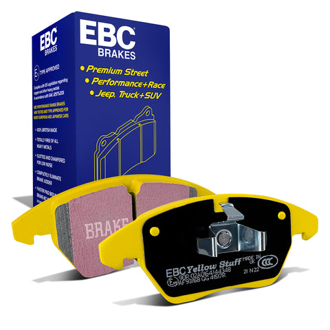 EBC Yellowstuff 4000 Series Street and Track Brake Pad Set (DP41517R)