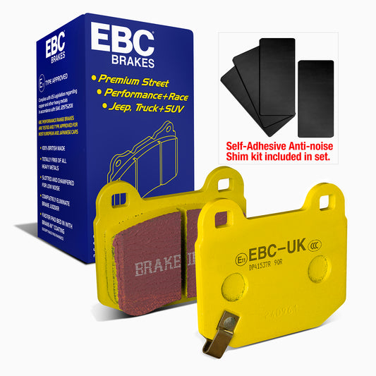 EBC Yellowstuff 4000 Series Street and Track Brake Pad Set (DP41537R)