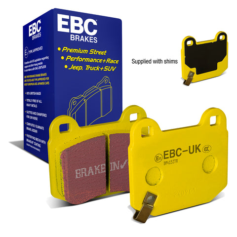 EBC Yellowstuff 4000 Series Street and Track Brake Pad Set (DP41537R)