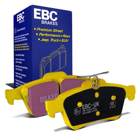 EBC Yellowstuff 4000 Series Street and Track Brake Pad Set (DP41749R)
