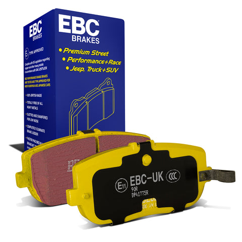 EBC Yellowstuff 4000 Series Street and Track Brake Pad Set (DP41775R)