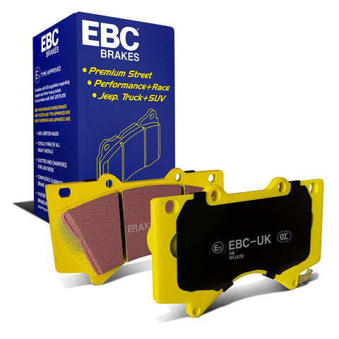 EBC Yellowstuff 4000 Series Street and Track Brake Pad Set (DP41815R)