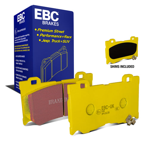 EBC Yellowstuff 4000 Series Street and Track Brake Pad Set (DP41823R)