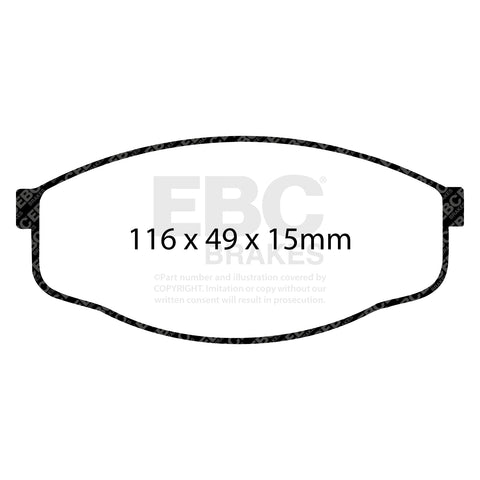 EBC Brakes Pad and Disc Kit (PDKF1963)