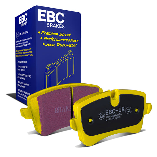 EBC Yellowstuff 4000 Series Street and Track Brake Pad Set (DP42082R)