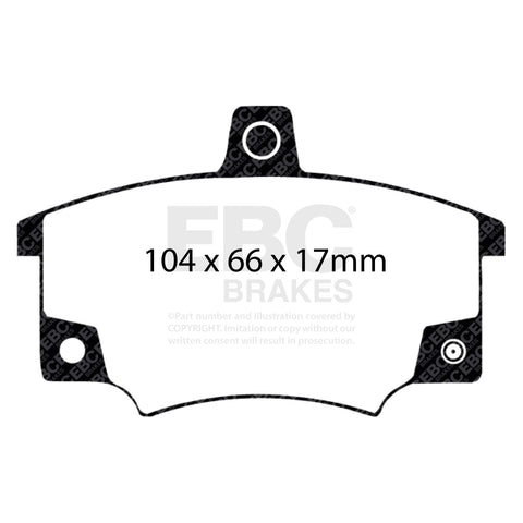 EBC Brakes Pad and Disc Full vehicle Kit (PD40K710)