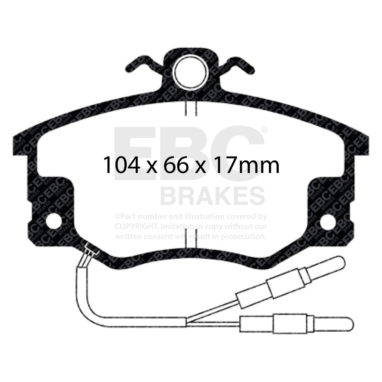 EBC Brakes Pad and Disc Full vehicle Kit (PD40K1015)