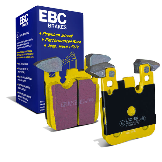 EBC Yellowstuff 4000 Series Street and Track Brake Pad Set (DP42133R)