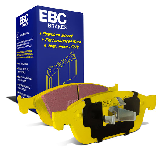 EBC Yellowstuff 4000 Series Street and Track Brake Pad Set (DP42145R)