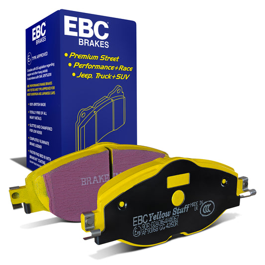EBC Yellowstuff 4000 Series Street and Track Brake Pad Set (DP42150R)