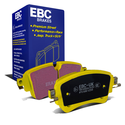 EBC Brakes Yellowstuff 4000 Series Street and Track Brake Pad Set (DP42254R)