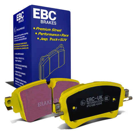EBC Brakes Yellowstuff 4000 Series Street and Track Brake Pad Set (DP42254R)