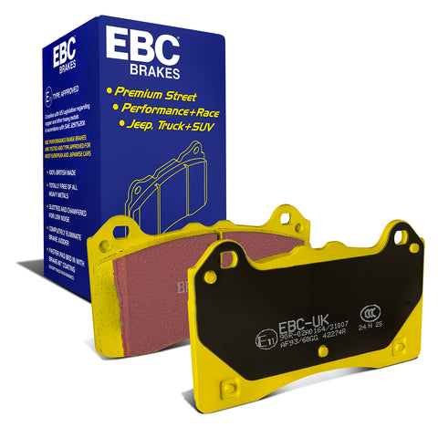 EBC Yellowstuff 4000 Series Street and Track Brake Pad Set (DP42274R)