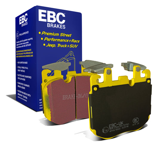 EBC Yellowstuff 4000 Series Street and Track Brake Pad Set (DP42304R)