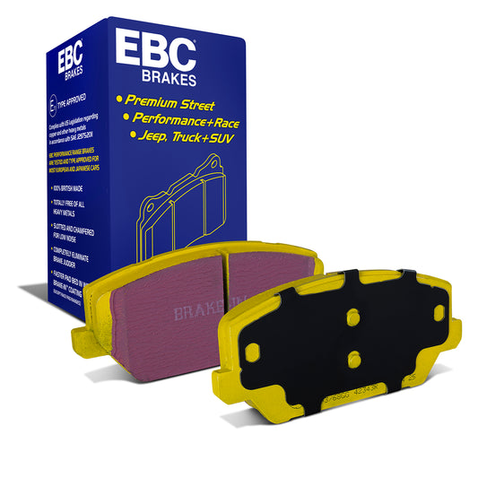 EBC Yellowstuff 4000 Series Street and Track Brake Pad Set (DP42343R)