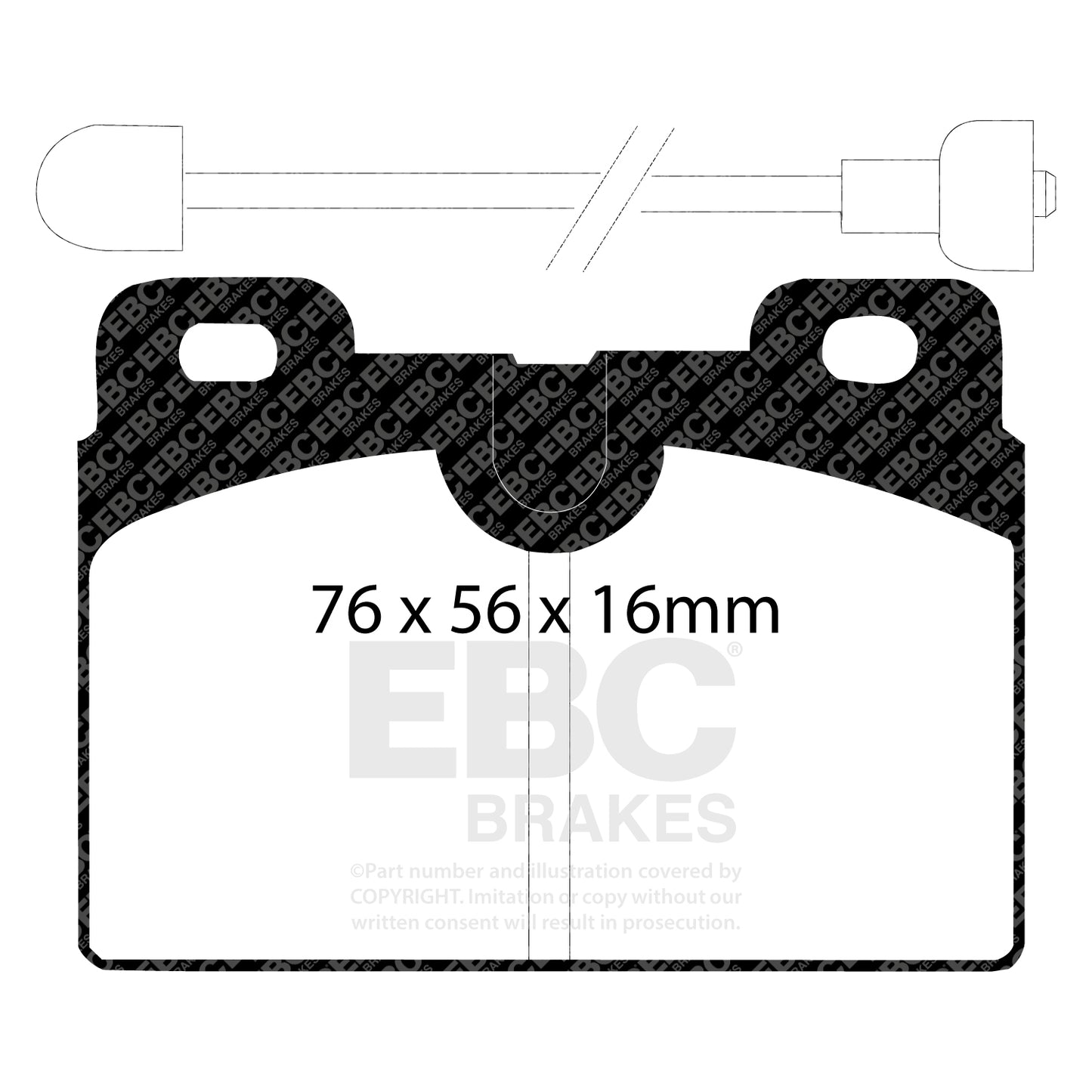 EBC Brakes Pad and Disc Kit (PDKF1123)