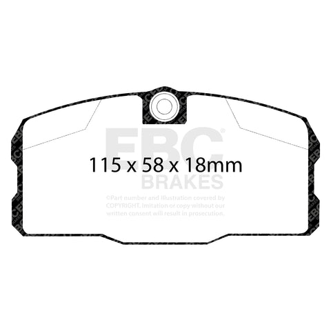 EBC Brakes Pad and Disc Full vehicle Kit (PD40K1279)