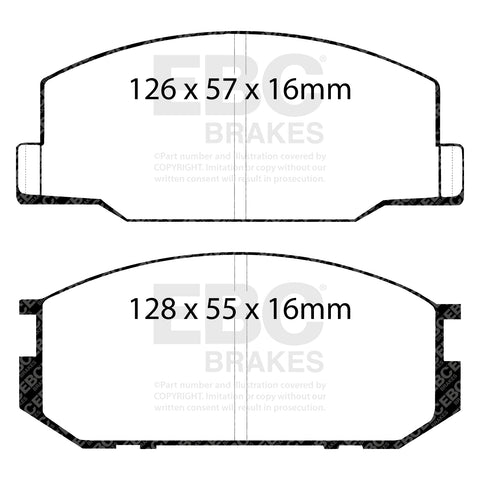 EBC Brakes Pad and Disc Kit (PD11KF927)