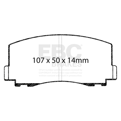 EBC Brakes Pad and Disc Kit (PDKF1307)