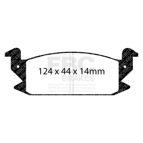EBC Brakes Pad and Disc Kit (PDKF562)