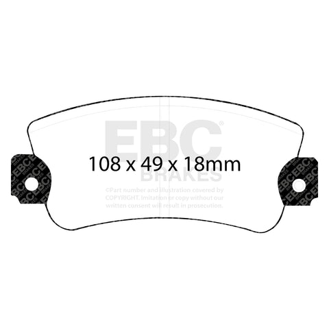 EBC Brakes Pad  and  Disc Kit (PD01KF1351)
