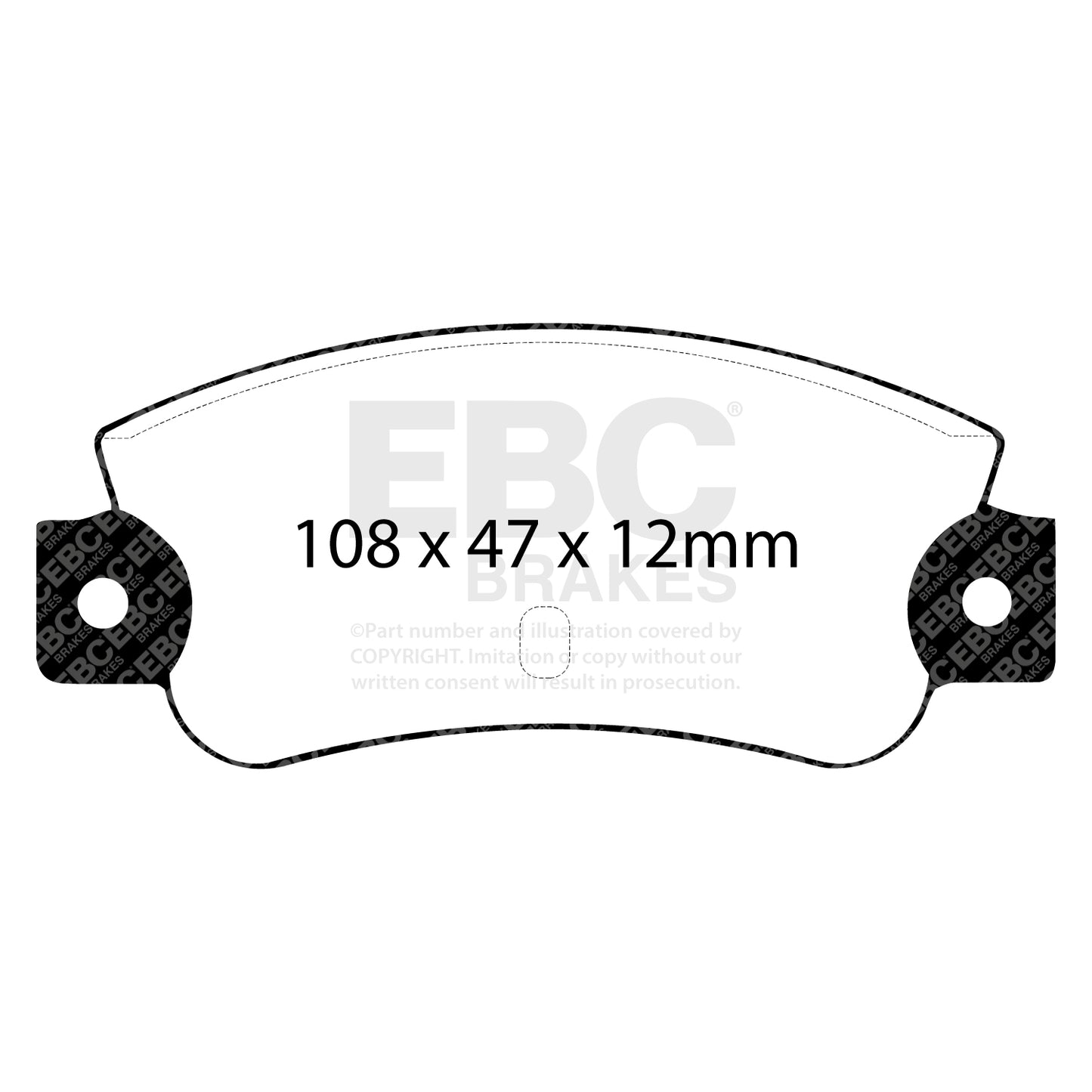 EBC Brakes Pad and Disc Full vehicle Kit (PD40K1008)
