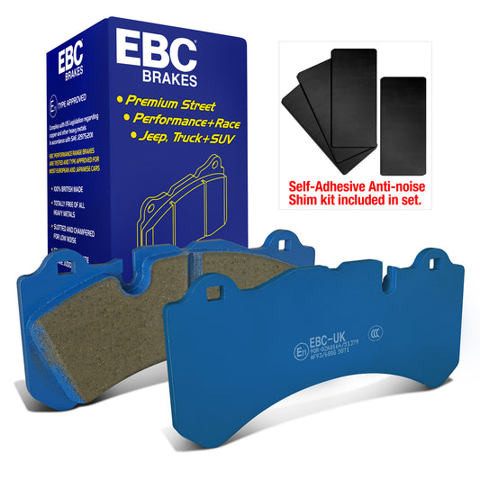EBC Bluestuff NDX Trackday Brake Pad Set (DP5071NDX)