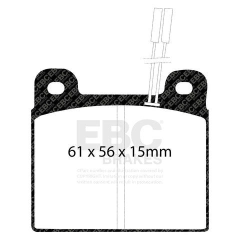EBC Brakes Pad and Disc Full vehicle Kit (PD40K009)