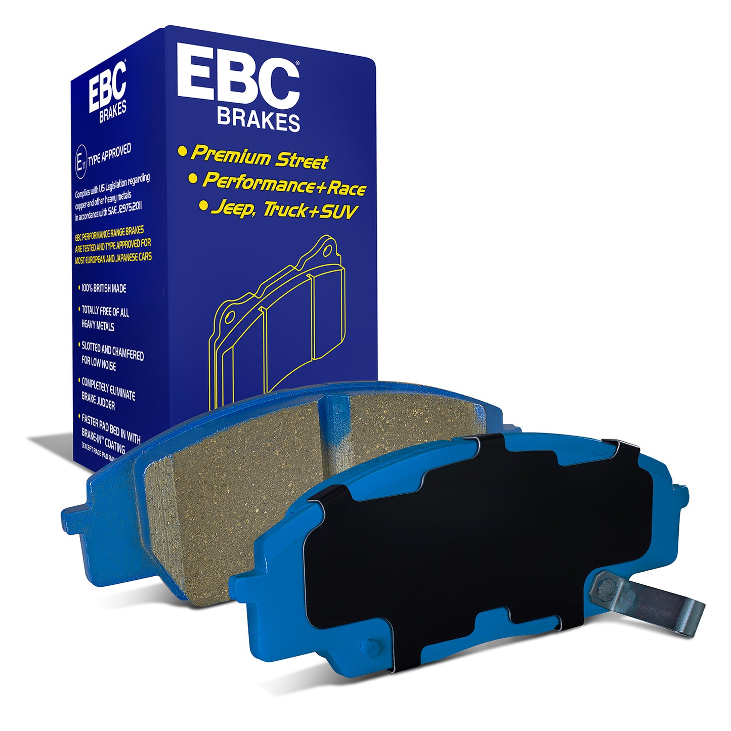 EBC Bluestuff NDX Trackday Brake Pad Set (DP51254NDX)