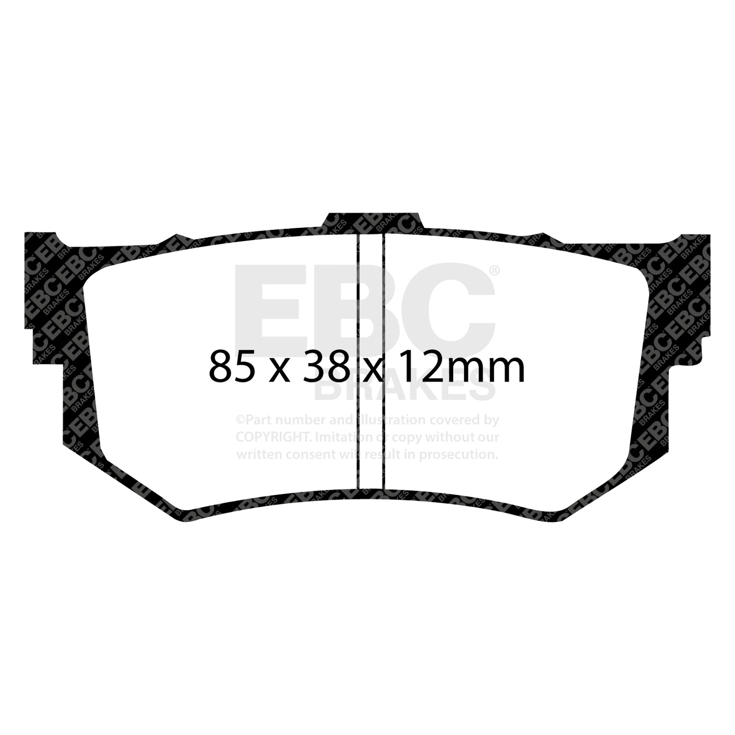 EBC Brakes Pad and Disc Full vehicle Kit (PD40K813)