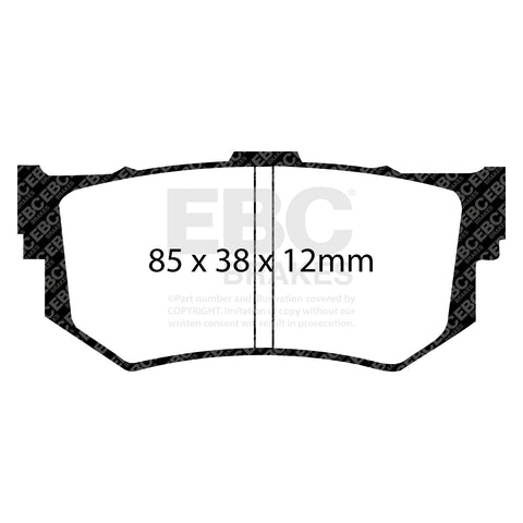 EBC Brakes Pad and Disc Full vehicle Kit (PD40K813)