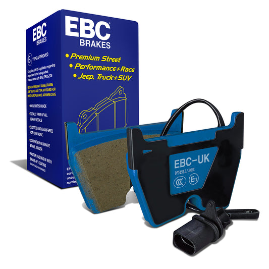 EBC Bluestuff NDX Trackday Brake Pad Set (DP51513/3NDX)