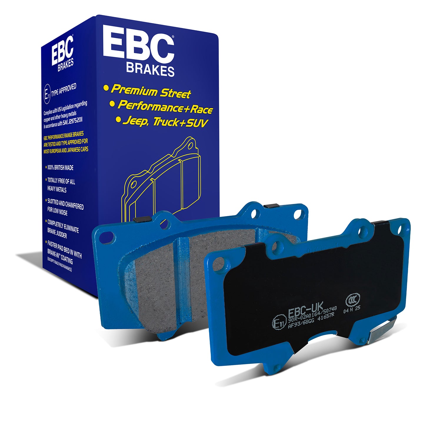 EBC Bluestuff NDX Trackday Brake Pad Set (DP51657NDX)