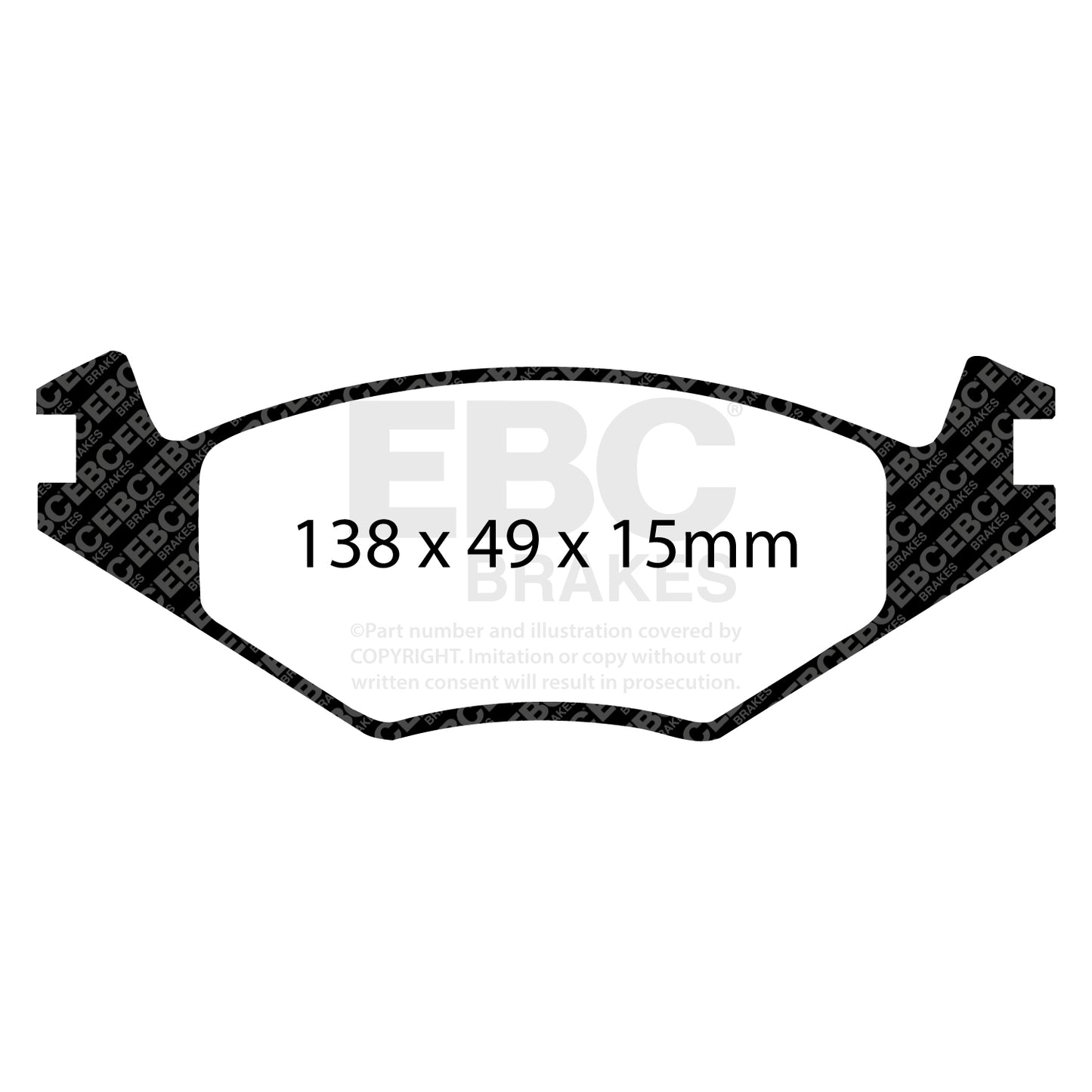 EBC Brakes Pad and Disc Full vehicle Kit (PD40K1957)