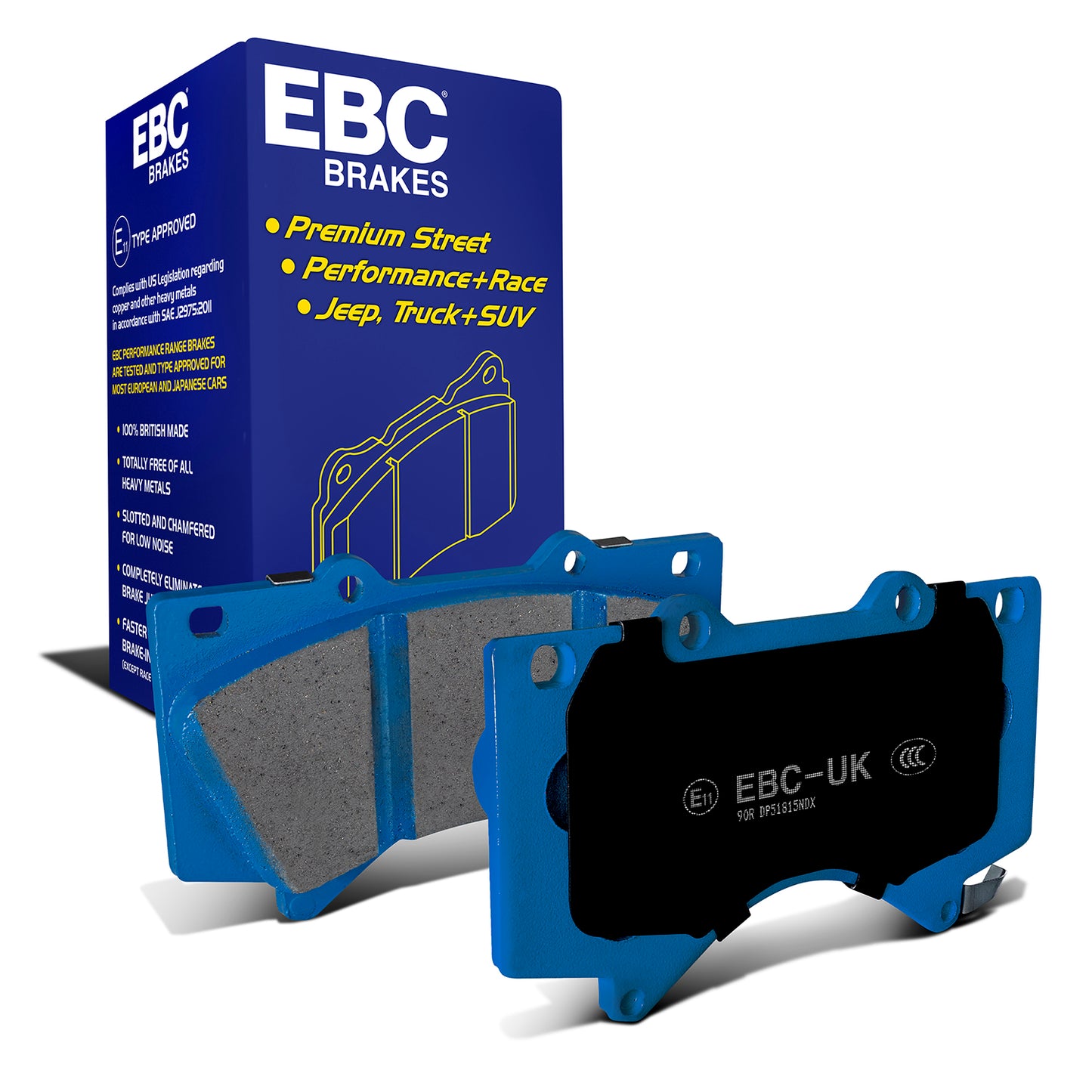 EBC Bluestuff NDX Trackday Brake Pad Set (DP51815NDX)