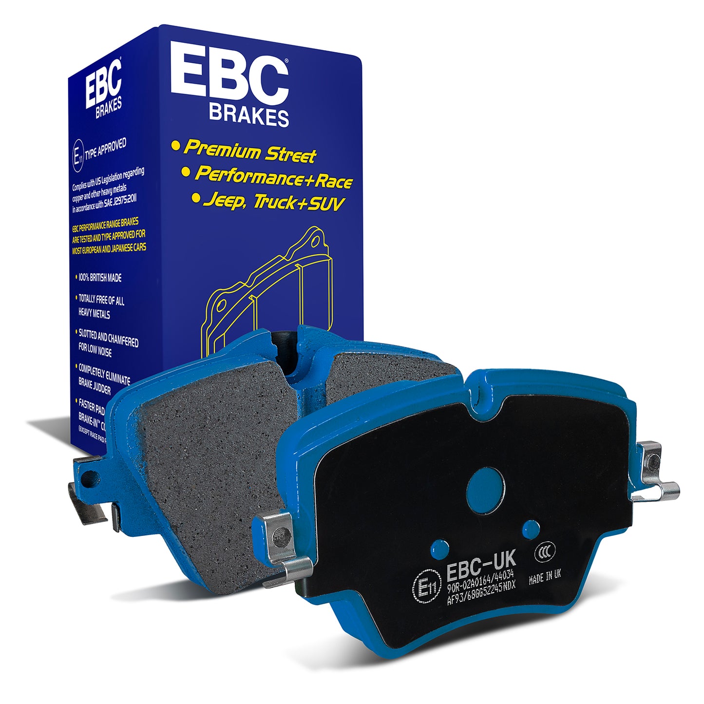 EBC Bluestuff Brake Pad 5000 Series TrackDay Set (DP52245NDX)