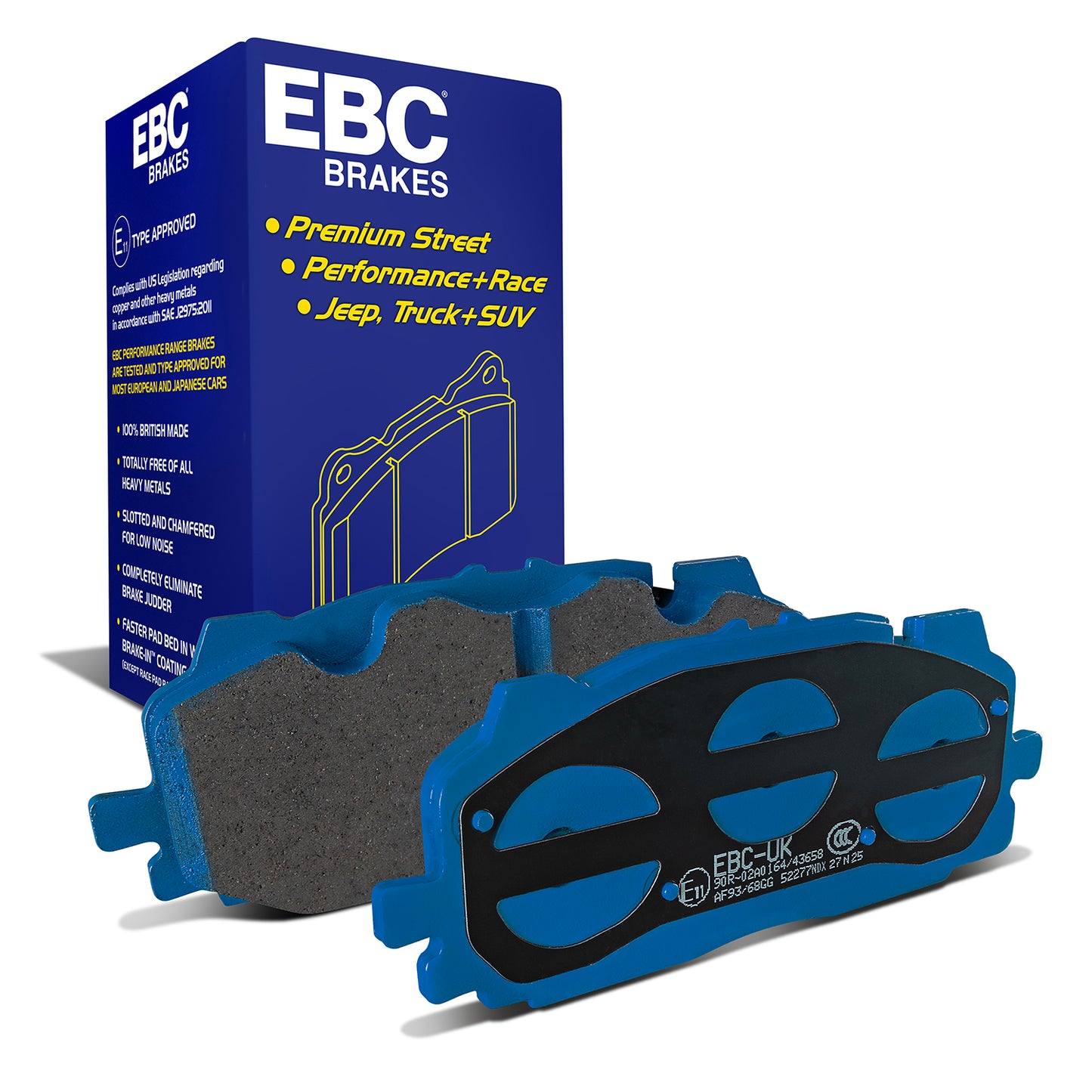 EBC Bluestuff NDX Trackday Brake Pad Set (DP52277NDX)