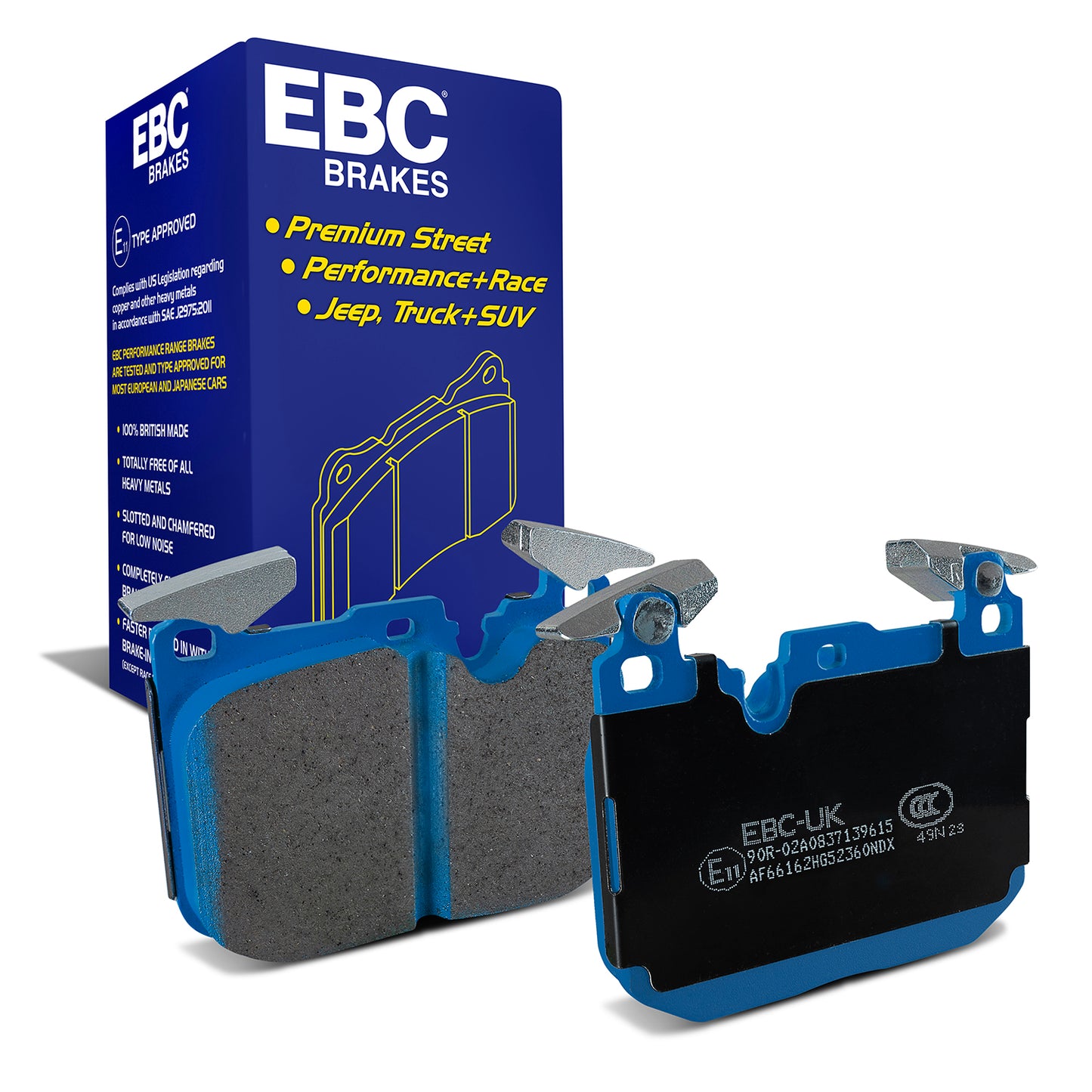 EBC Bluestuff NDX Trackday Brake Pad Set (DP52360NDX)